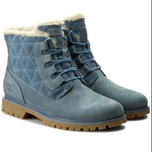 Helly Hansen Vega Waterproof Nubuck Leather Boot Winter Fur Lined US 9 $178
